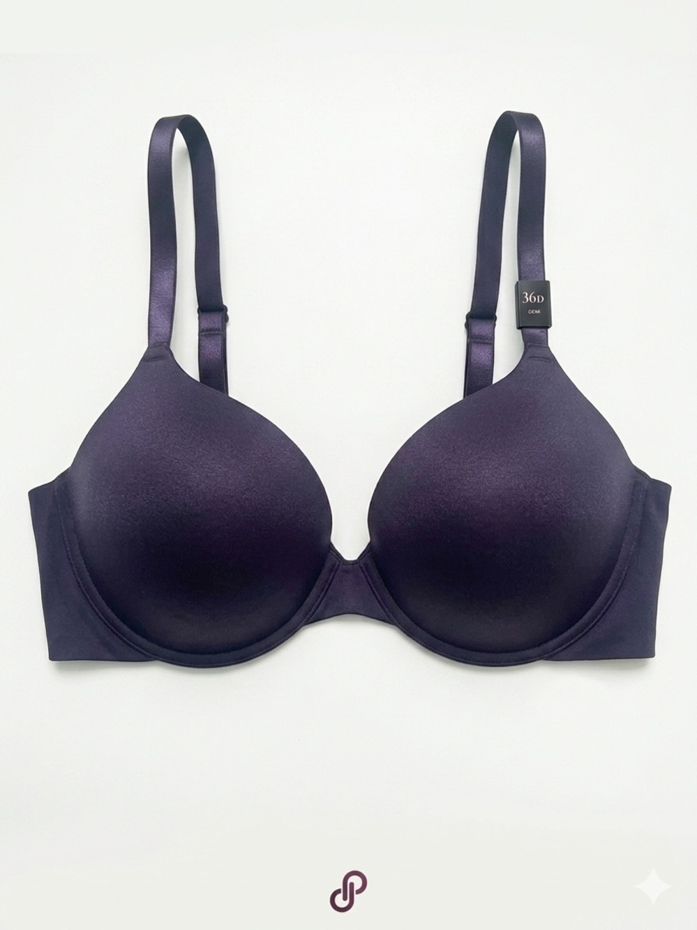 Victoria's Secret Incredible NWT Lined Demi Bra - Dark Purple - 36D